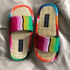 Say the sun sandals BRAND NEW